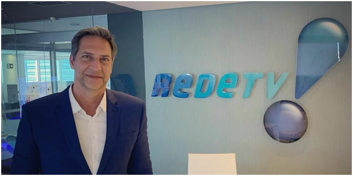 Lacombe na RedeTV! (Foto: Divulgação)