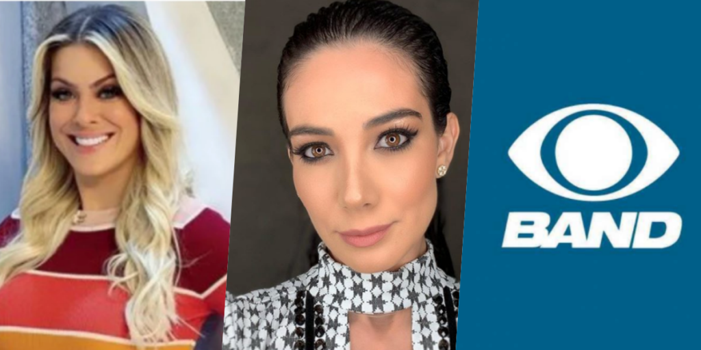 Nathália Bastista, comandou o Aqui na Band e agora recebeu recado de Renata Fan (Foto montagem: TV Foco)