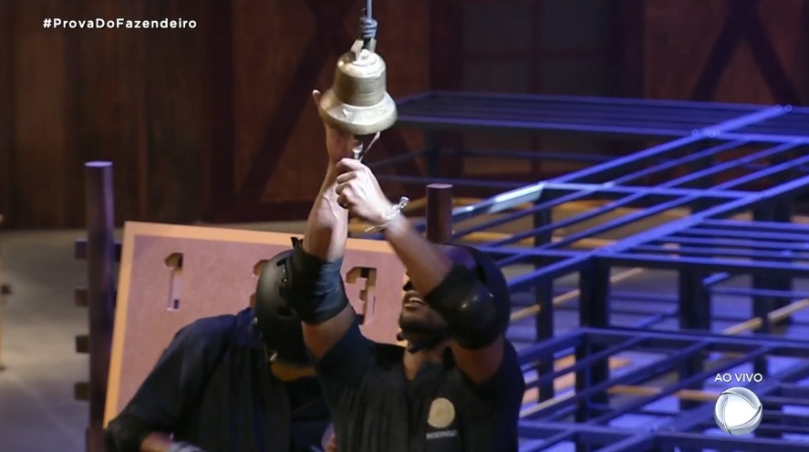 Rodrigo se tornou o novo fazendeiro (Foto: reprodução/Record)