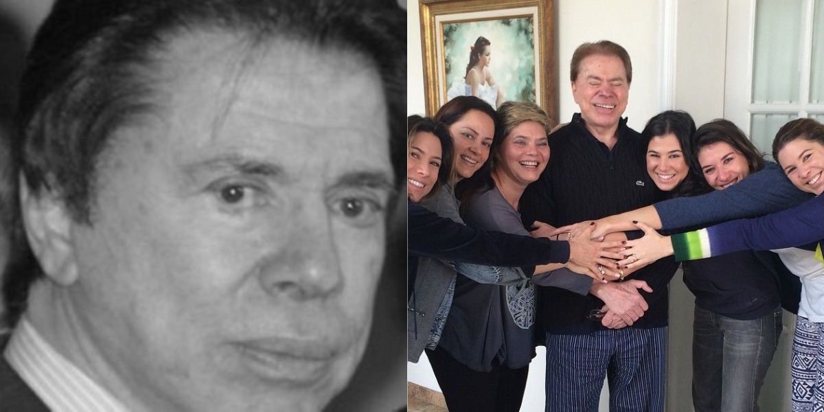 Silvio Santos e suas filhas (Foto: Reprodução/Instagram)