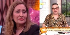Sonia Abrão engasgou no 