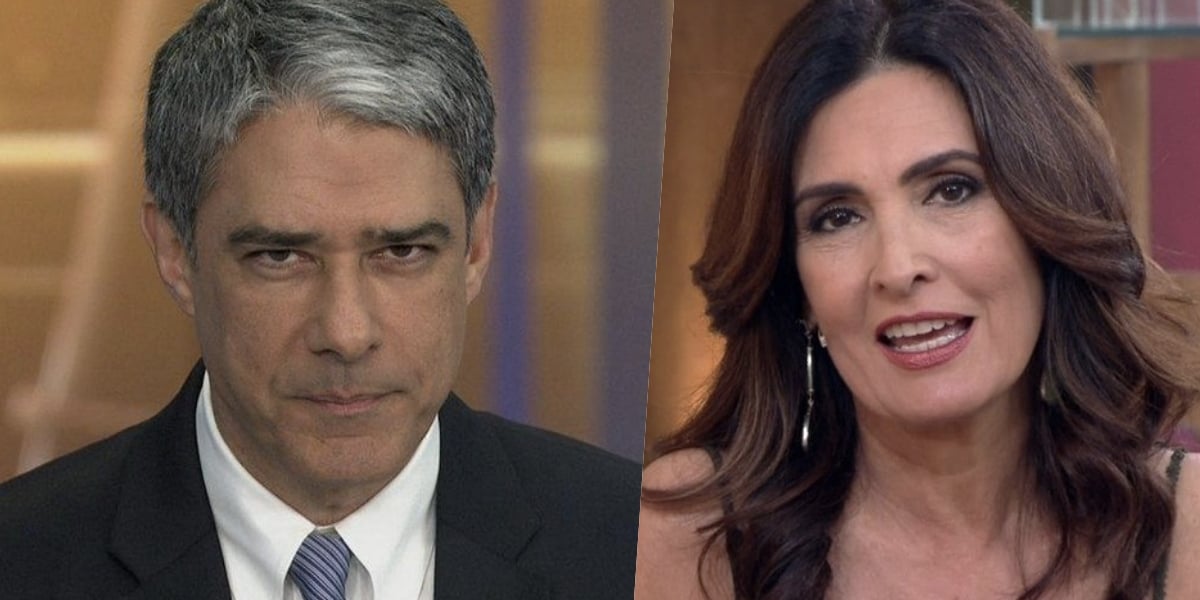 William Bonner e Fátima Bernardes (Foto: reprodução)