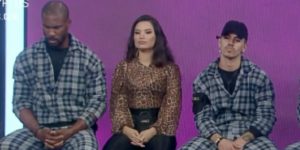 Rodrigo Moraes, Raissa Barbosa e Biel estão na Roça (Foto: Reprodução)