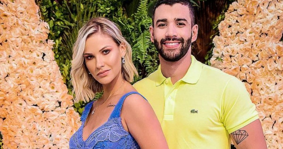 Andressa Suita e Gusttavo Lima (Foto: Reprodução)