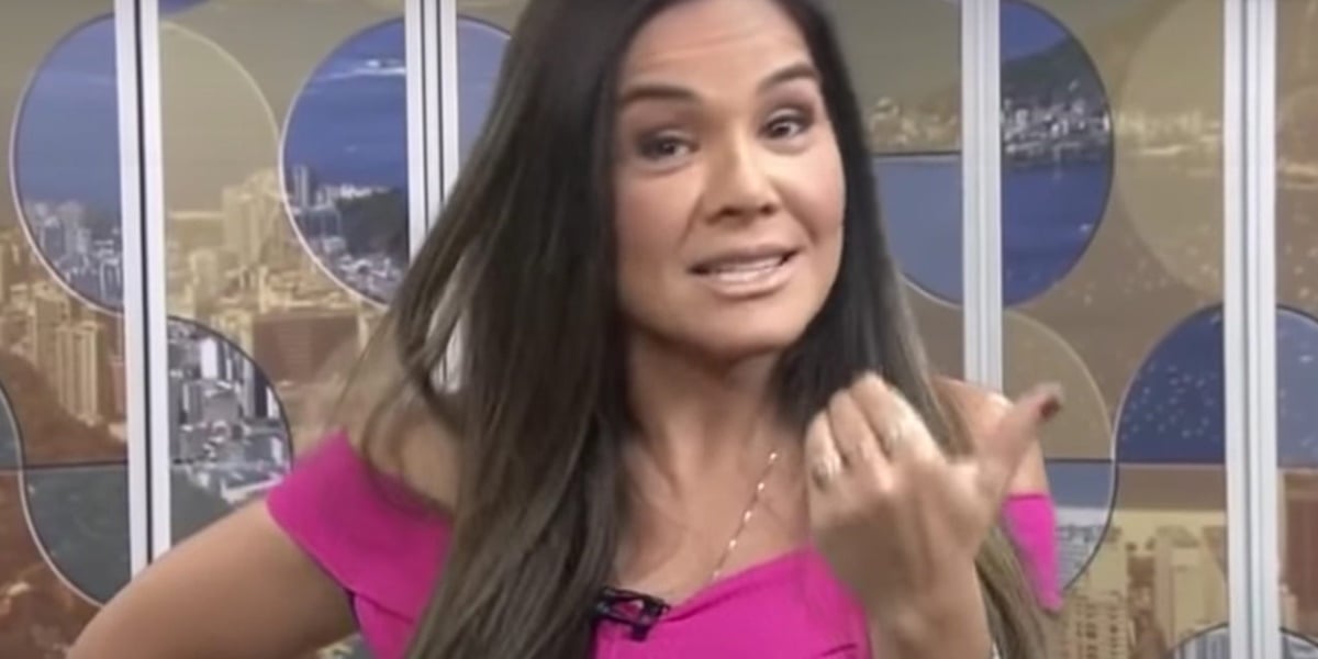 Âncora do SBT ficou furiosa após amigo ter sido agredido por agente penitenciário (Foto: Reprodução)