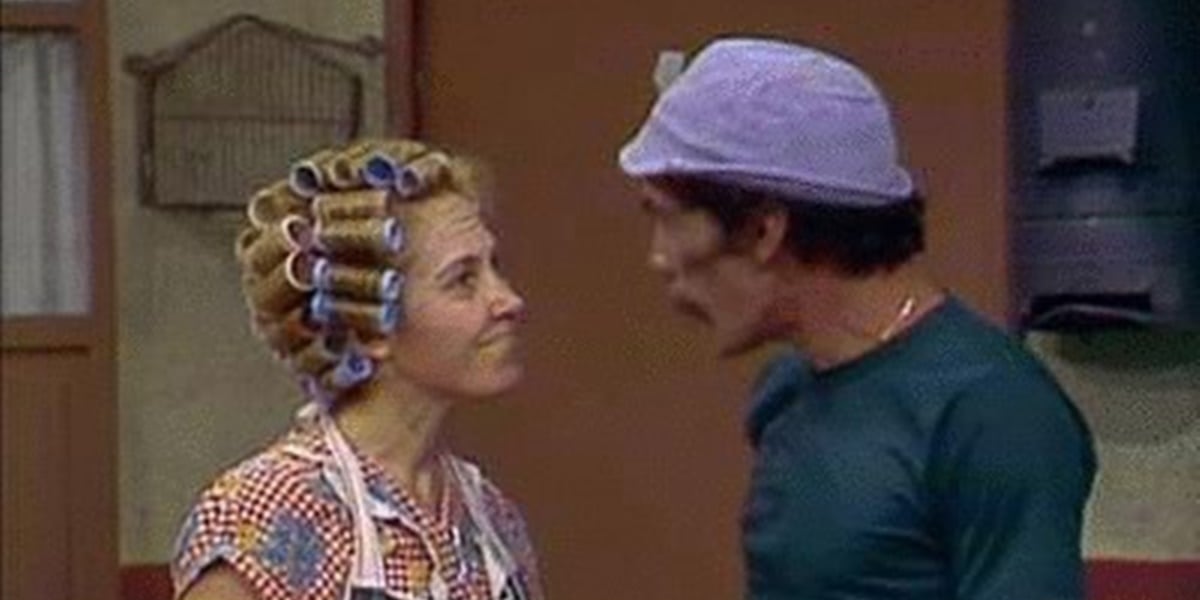 Ramón Valdés e Florinda Meza também viviam em pé de guerra fora das câmeras (Foto: Reprodução)