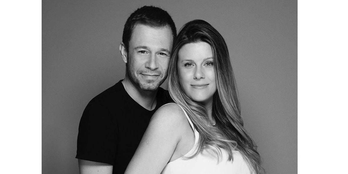Tiago Leifert e esposa esperam primeiro filho do casal (Foto: Reprodução/Danilo Borges)