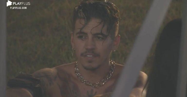 Biel quer ir para roça com Jojo em A Fazenda 12 (Foto: Reprodução)