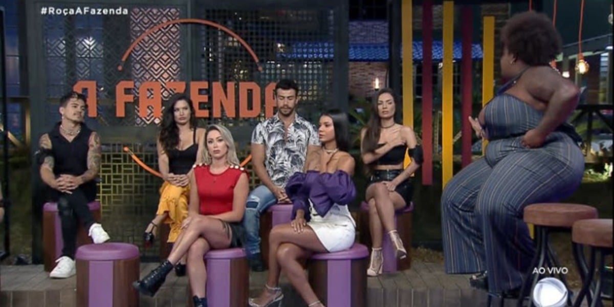 Jojo Todynho e Biel brigam feio na formação da roça (Foto: Reprodução)