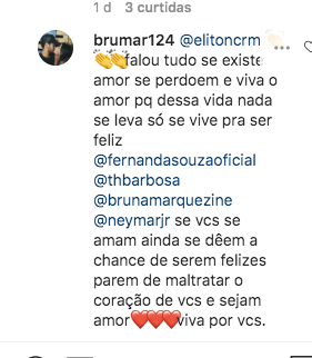 Thiaguinho recebeu um comentário inusitado (Foto: reprodução/Instagram)