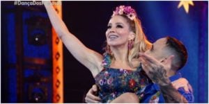 Daniele Winits lidera a Dança dos Famosos - Foto: Reprodução