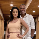 Denilson e sua esposa, Luciele di Camargo (Foto: reprodução)