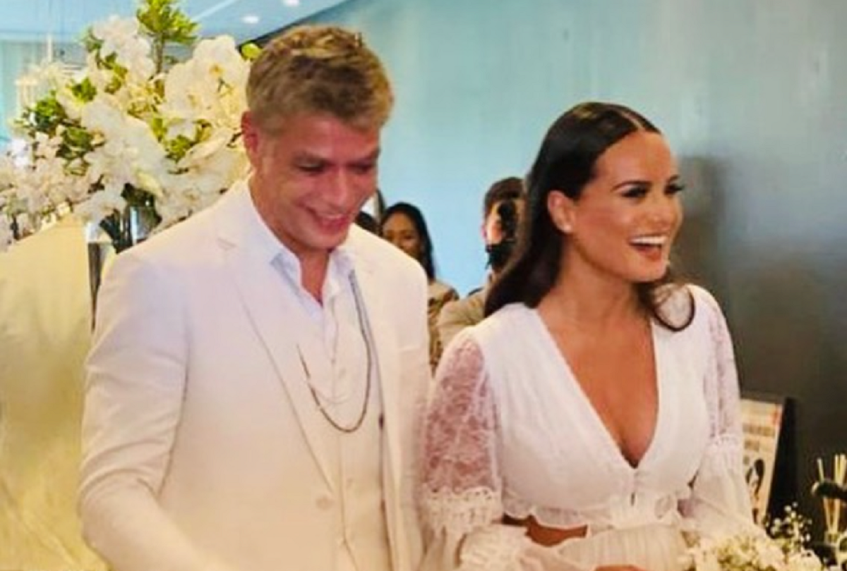 Fabio se casou novamente (Foto: Reprodução)