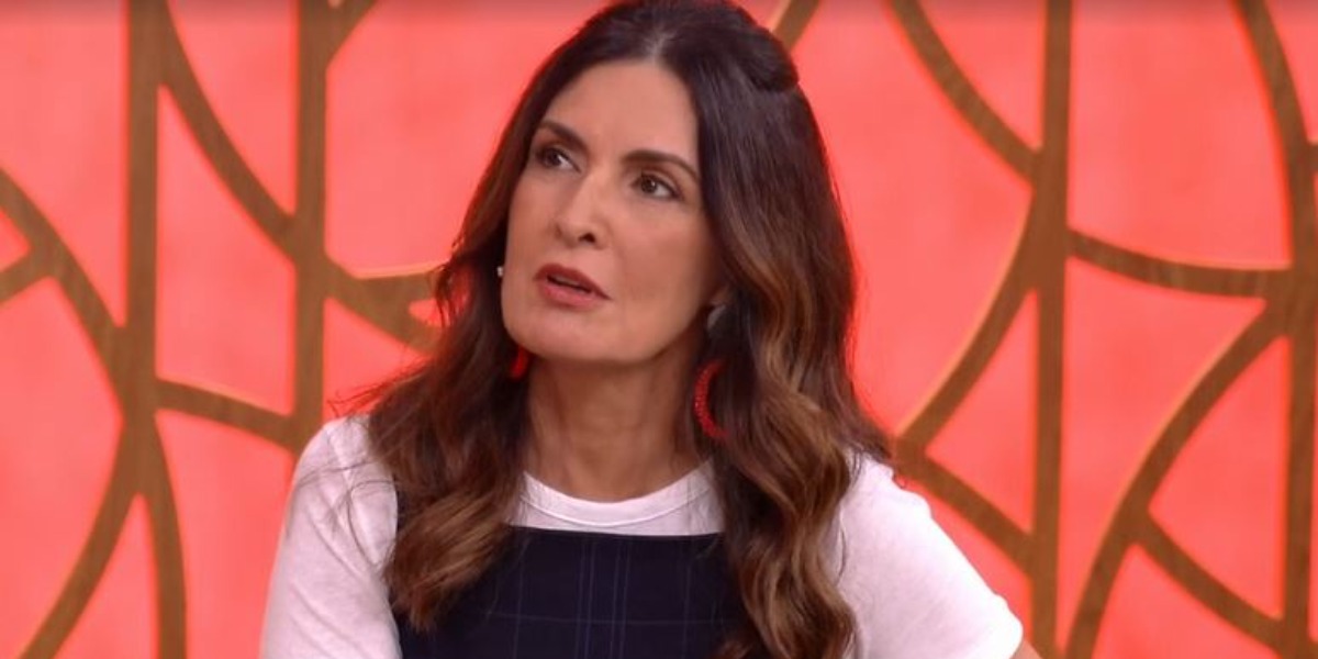 Fátima Bernardes no "Encontro" de hoje (Foto: Reprodução/TV Globo)