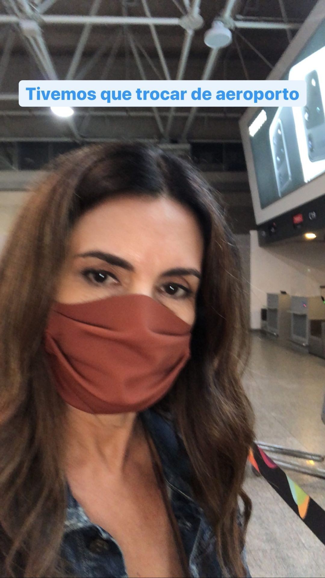 Fátima Bernardes passa por perrengue durante viagem (Foto: Reprodução/ Instagram)