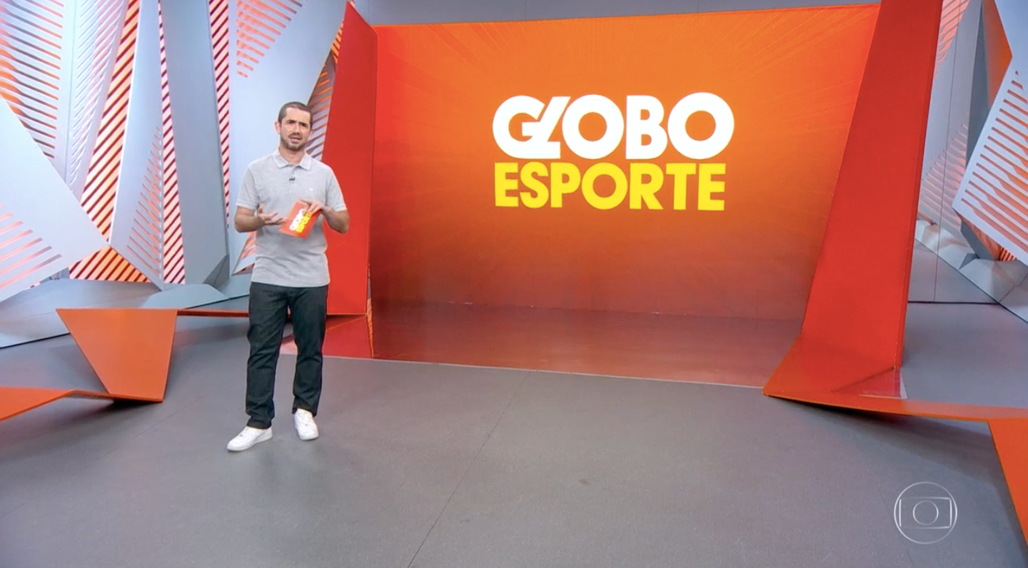 Felipe Andreoli, apresentador que diariamente comanda o 'Globo Esporte' (Foto: reprodução/Globo)