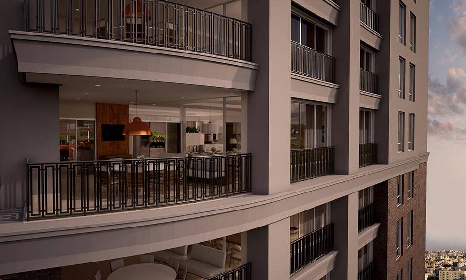 Novo apartamento luxuoso de artista