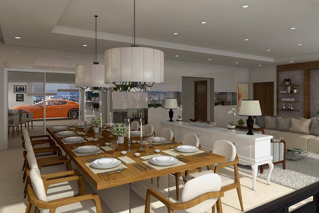 Novo apartamento luxuoso de cantor (Divulgação)