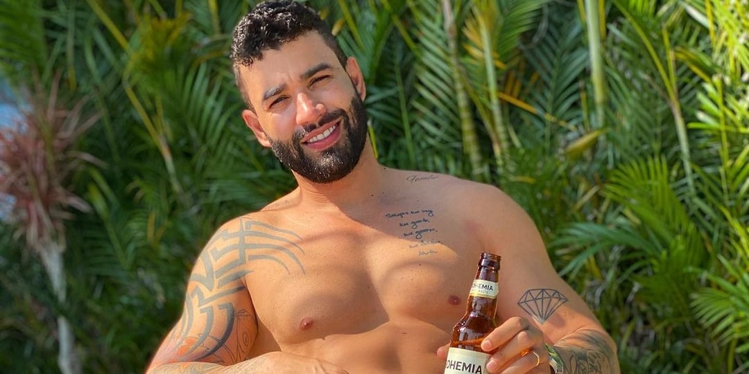 Gusttavo Lima foi exposto por Fabíola Reipert (Foto: reprodução)