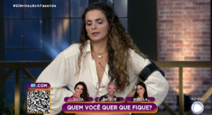 Luiza Ambiel foi a sexta eliminada de A Fazenda 12 (Foto: Reprodução)