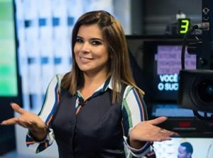 A apresentadora Mara Maravilha  (Foto montagem)