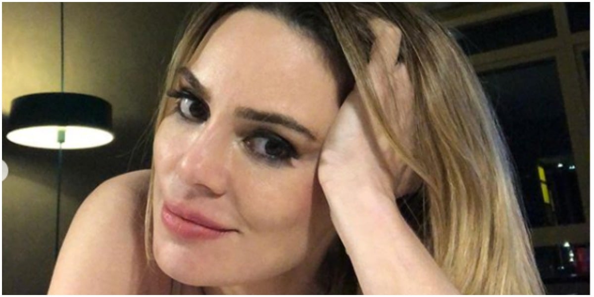 Rachel Sheherazade usou as redes sociais para postar uma foto ousada nas redes sociais (Foto: Reprodução)