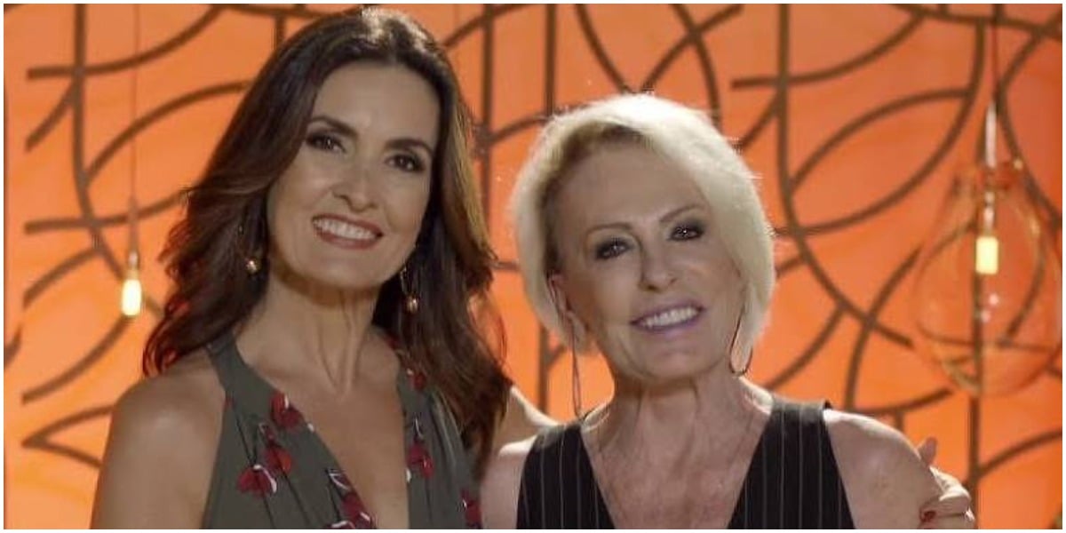 Ana Maria Braga e Fátima Bernardes (Foto: Reprodução)