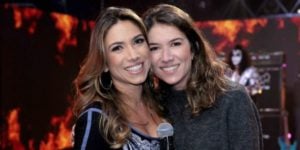 Rebeca Abravanel e Patrícia Abravanel são filhas de Silvio Santos (Foto: Reprodução/SBT)