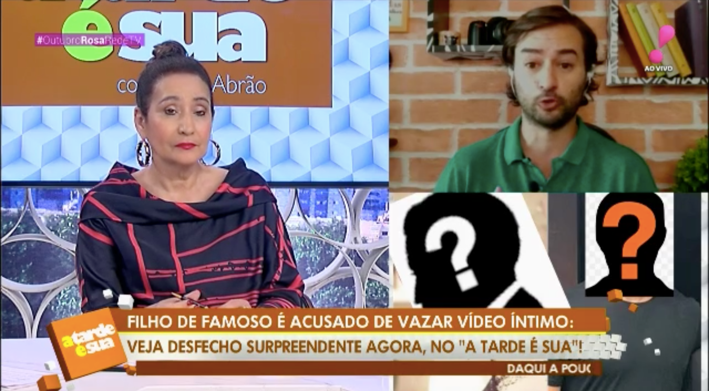 Sonia Abrão durante o 'A Tarde É Sua' (Foto: reprodução/RedeTV!)