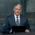 William Bonner se irritou durante o 'Jornal Nacional' (Foto: reprodução/Globo)