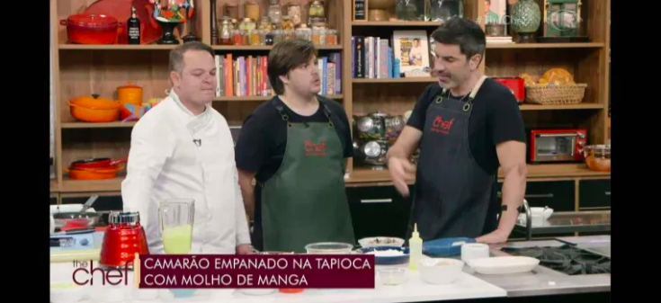 Edu Guedes da detalhes de novo programa ao lado do amigo (Reprodução)