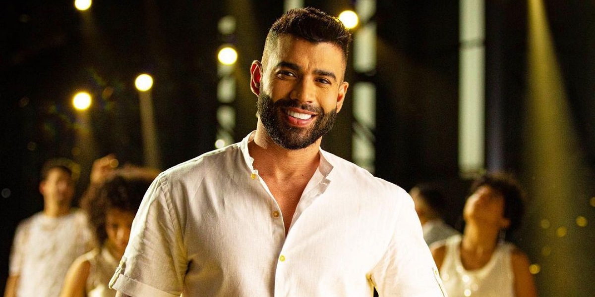 Gusttavo Lima aproveita dia de folga ao lado dos filhos, Gabriel e Samuel (Foto: Reprodução/Instagram)
