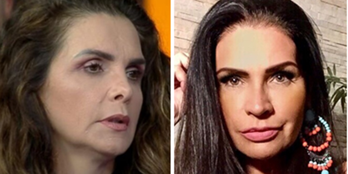 Luiza Ambiel e Solange Gomes romperam a amizade (Foto: Montagem)