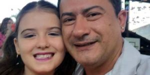 Tom Veiga ao lado de filha Alissa Veiga (Foto: Reprodução)