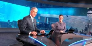 William Bonner e Renata Vasconcellos foram denunciados por Flávio Bolsonaro (Foto: Divulgação / TV Globo)