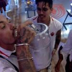 A Fazenda: Lipe surta na festa, rouba bebida e perde a linha: “Todas”