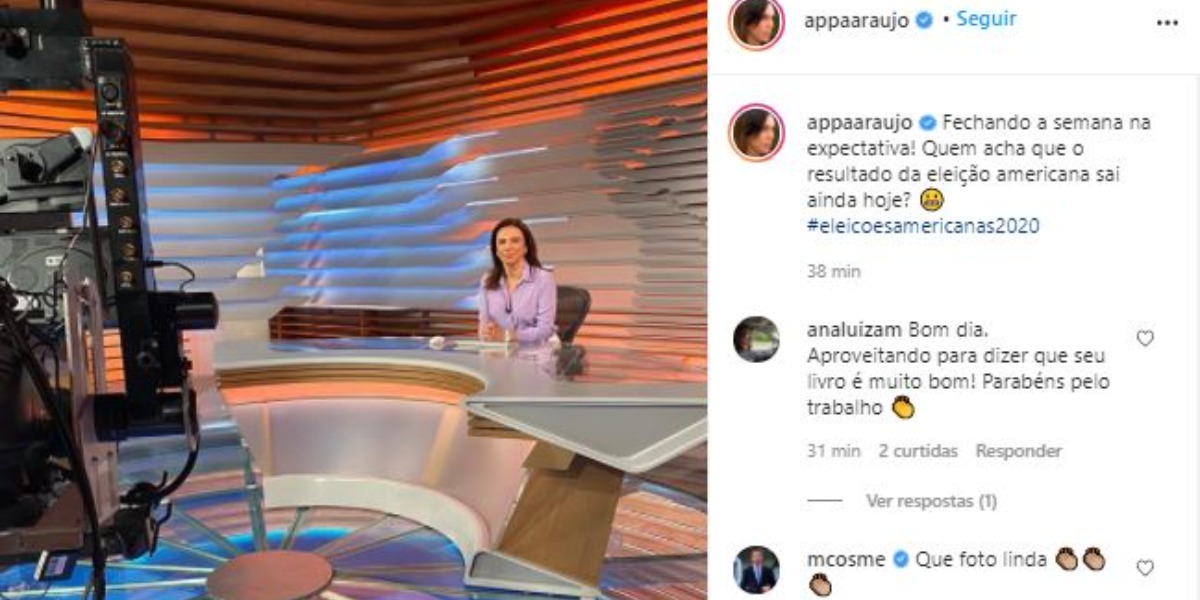 Ana Paula Araújo divulgou post reflexivo (Foto: Reprodução/Instagram)