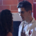 Biel dispara contra Jake após briga da modelo com Tays (Foto: Reprodução/ RecordTV)