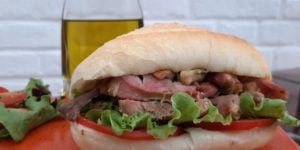 Carne à grega preparada por Ana Maria Braga (Foto: Reprodução)