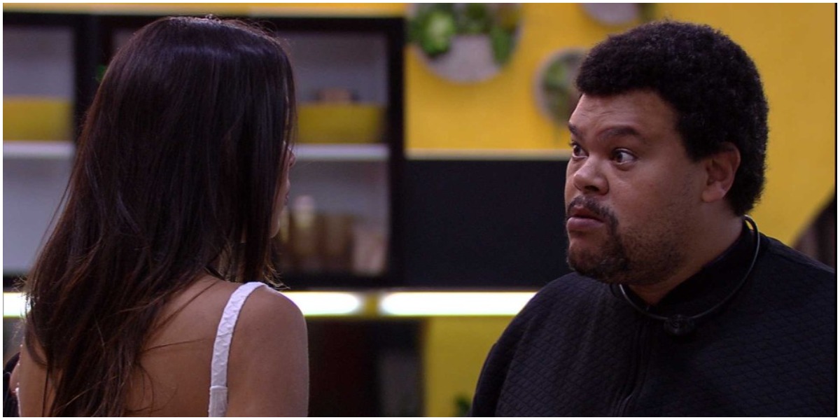 Babu Santana e Ivy durante o BBB20 - Foto: Reprodução