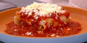 Lasanha feita por Ana Maria Braga no Mais Você de hoje (Foto: Reprodução)