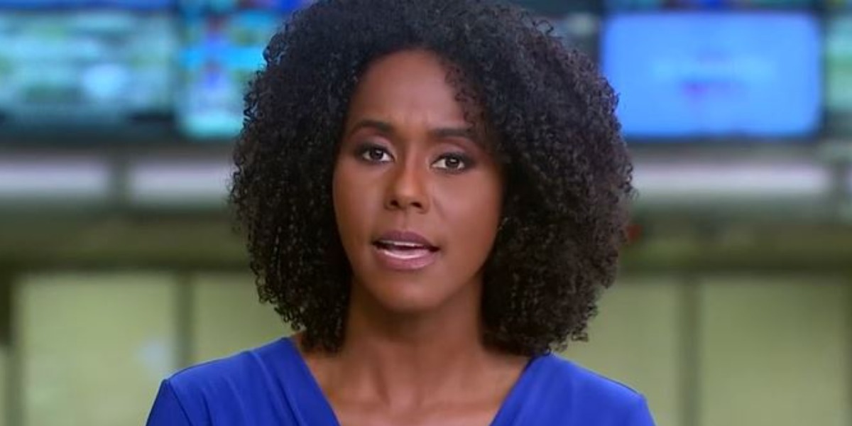 Maju Coutinho no "Jornal Hoje" desta quinta-feira (Foto: Reprodução/TV Globo)