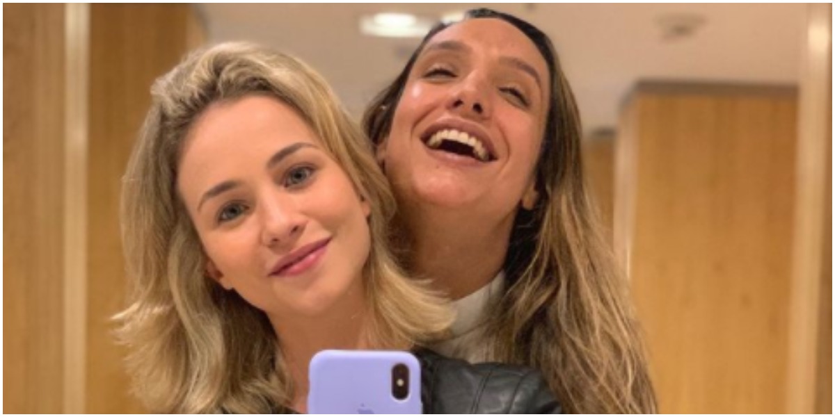 Maria Maya e Laryssa Ayres terminaram relacionamento segundo jornal (Foto: Reprodução)