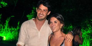 Alexandre Pato e Rebeca Abravanel (Foto: Paulo Freitas)