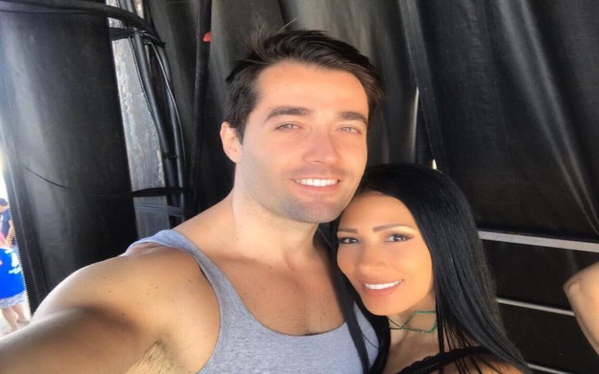 Simaria e seu marido, Vicente Escrig (Foto: Divulgação)