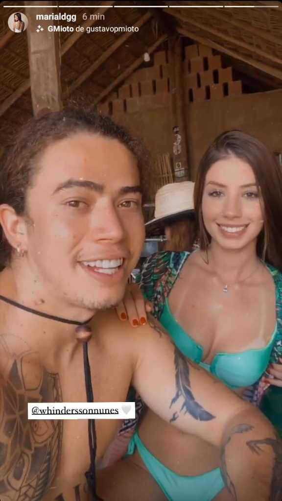 Whindersson Nunes e namorada (Foto: Reprodução) 