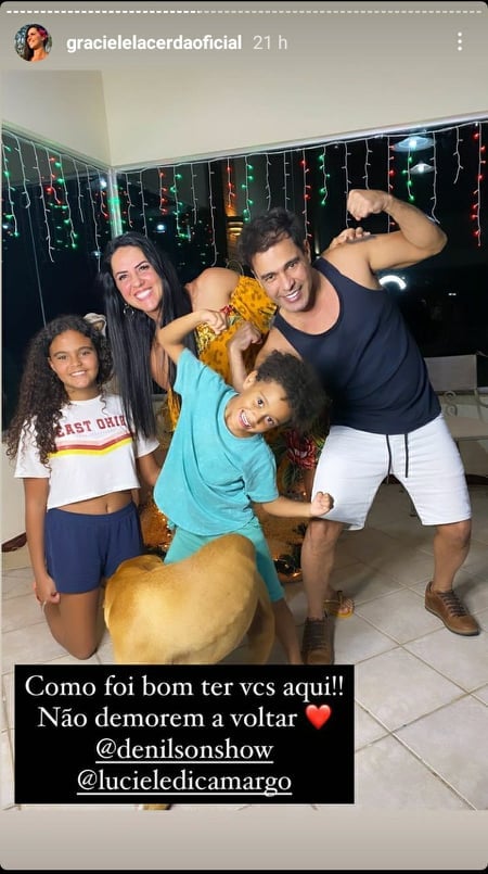 Graciele Lacerda e Zezé Di Camargo 