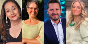 Sonia Abrão, Sandra Annenberg, Dony De Núccio e Ticiane Pinheiro poderiam ir para o SBT (Foto reprodução)