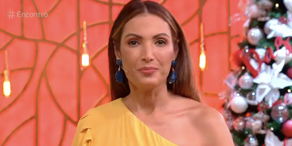 Patricia Poeta é interrompida pela Globo durante programa ao vivo (Reprodução)
