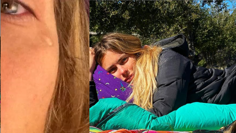 Carolina Dieckmann apareceu aos prantos (Foto: Reprodução)